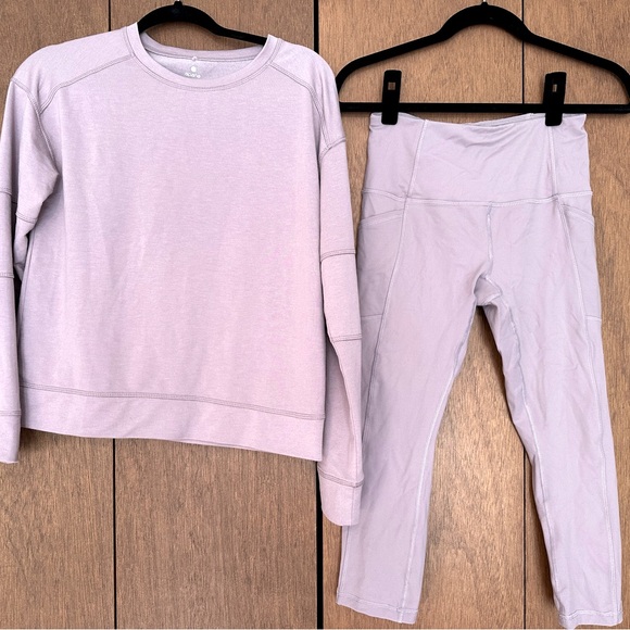 Apana Pants - Light Lavender Matching Set